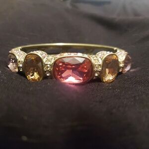 Heidi Daus "Grand Slam" Crystal Bracelet - Gold